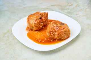 Punjena paprika sa pireom 2 komada,300 g