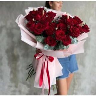 19 rose rosse ecuadoriane
