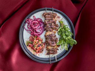 Баранина на огне с курдюком (350г)