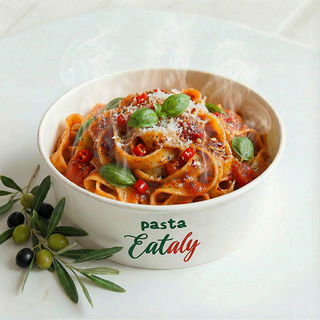 პასტა ჩილის ტომატის სოუსში