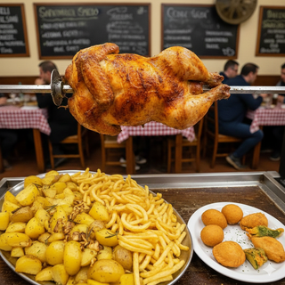 1 Pollo allo spiedo da 1,3 kg