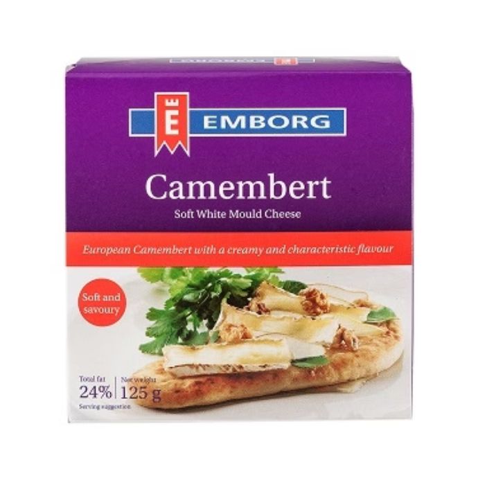 Emborg Camembert Cheese 125Gm