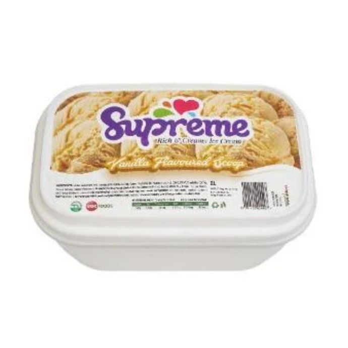 Supreme Vanilla Scoop 2L