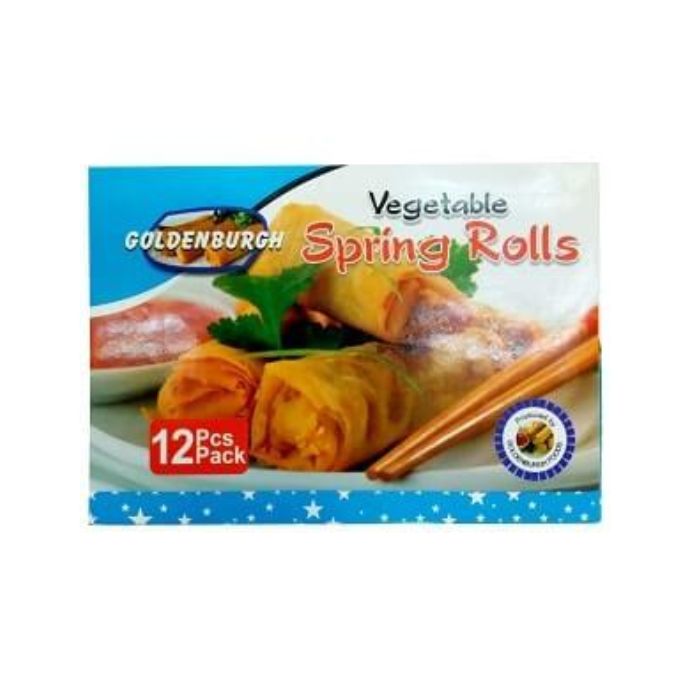 Goldenburgh Vegetable Spring Rolls 500G