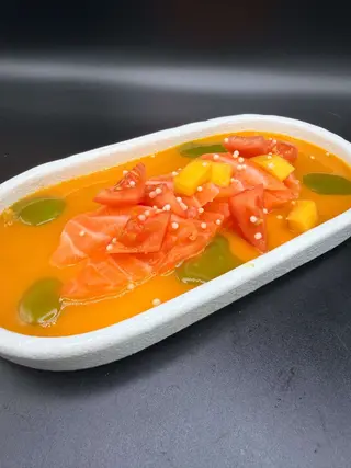 205 - Carpaccio sake fruit
