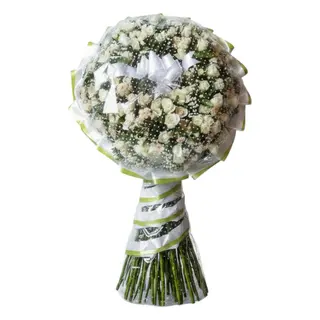 Serene Funeral Wreath