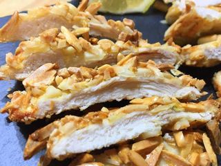 214. Frango Frito com Amêndoas
