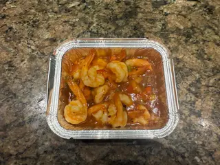 21. Gamberetti in salsa chili piccante