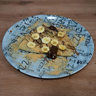 Palačinka Nutella, plazma, banana