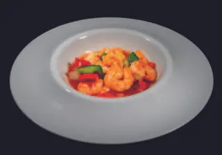 227 Gamberi in salsa piccante