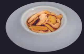 229 Pollo con funghi e bambù