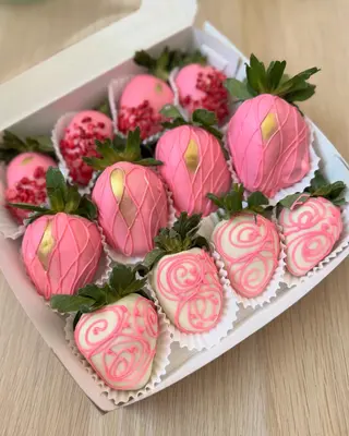 Клубника в шоколаде №6 (12шт/360г)