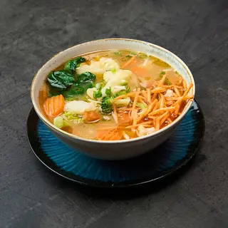 Veggie noodle soup