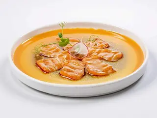 230. Carpaccio di salmone 10 pezzi