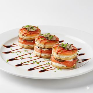 236 Millefoglie di salmone 3 pezzi