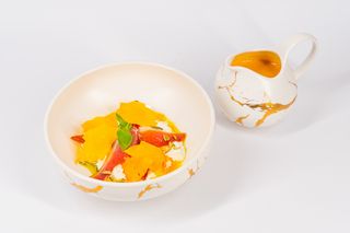 Тыквенный суп с копченой уткой (400г)