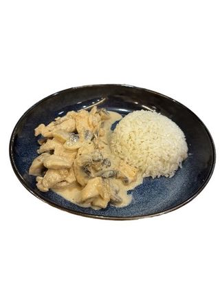 Куриное филе под сливочным соусом (400гр)