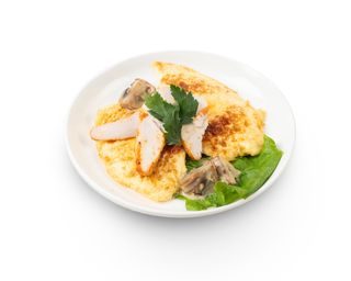 Омлет с грибами и курицей (200г)