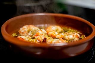 241. Gambas com Alho na Chapa Quente