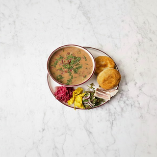 ლობიო რაჭული ლორით