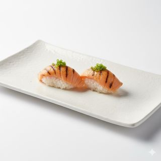 254 Nighiri salmone scottato