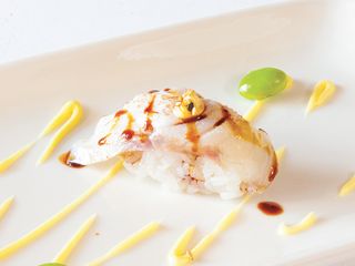 256 Nighiri branzino scottato