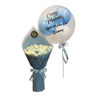 Flowers & Balloon Surprise