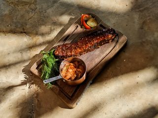 Свиные ребра BBQ (400г)