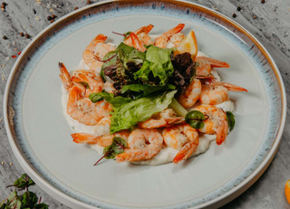 Жареные креветки (300г)