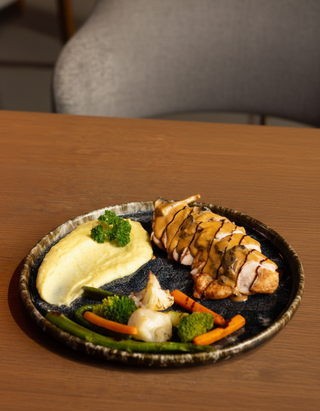 Куриное филе с грибами (510г)