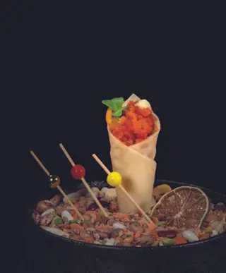 262 Temaki tuna croccante