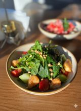 Шпинат с жареной брынзой (220г)