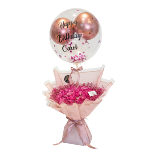 Glamorous Flowers And Balloons