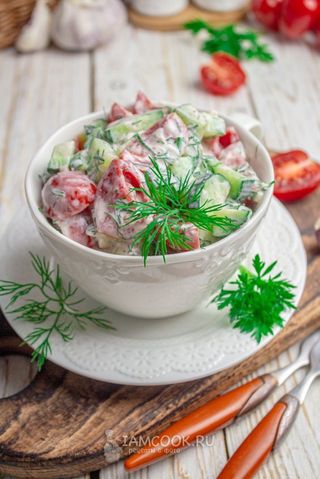 Свежий с майонезом (200г)