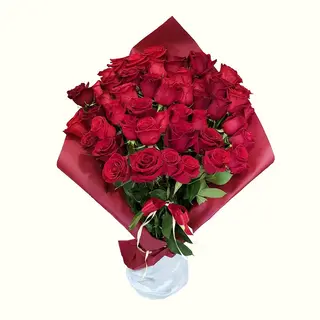 29 Rose rosse 70/80 cm