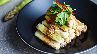 Жареные баклажаны с соевым соусом (250г)