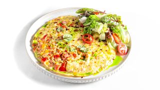 Омлет с ветчиной и овощами (300г)