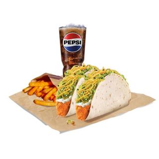 2 Crispy Chicken Taco Meal