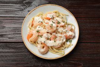 Паста с морепродуктами (400г)