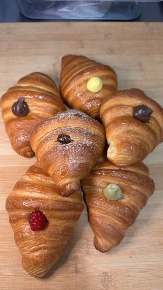 6 Croissant farciti