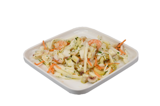 Insalata di mare sedano e carote