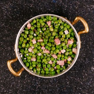 Piselli e pancetta 300 g