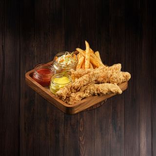 Хрустящие куриные стрипсы (280г)