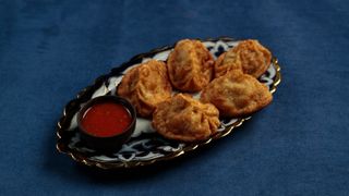 Манты узбекские жареные  (350г)