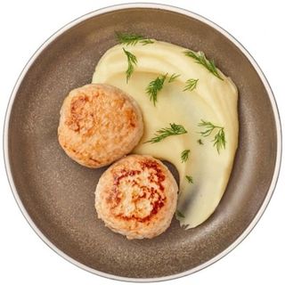 Котлеты куриные с пюре(250г)