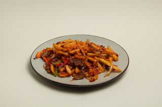 Фри с мясом (350г)
