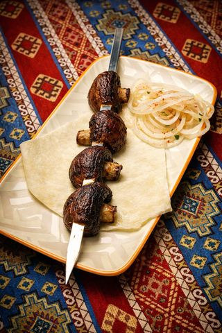 Грибы на мангале (120г)