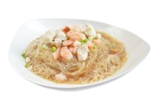 31. Massa de Arroz com Gambas