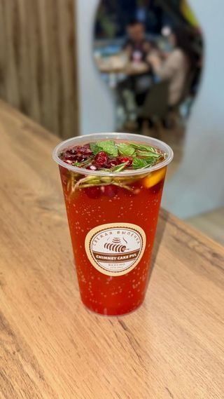 Клюквенный лимонад с розмарином (700мл)