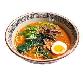 Рамен с жареной говядиной (400мл)